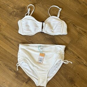 Kona Sol White Bikini Set